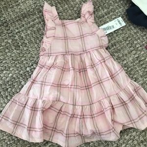 Pink Plaid Girls Dress Osh Kosh B’gosh
